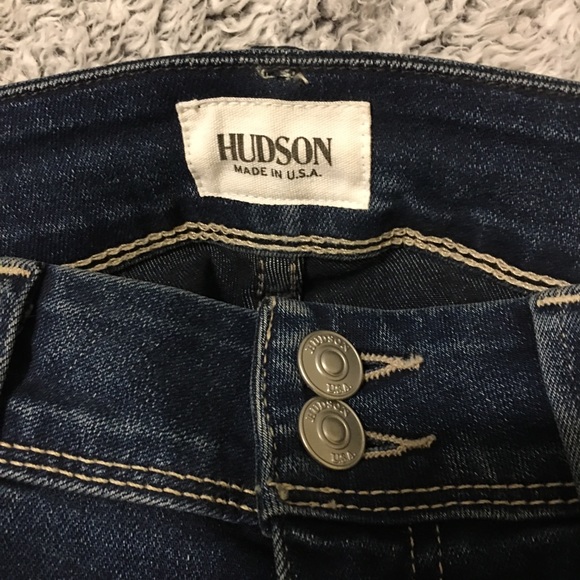 HUDSON Made in the USA Beth Midrise bootcut premium blue jeans - Picture 6 of 9